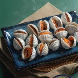 หอยแครงลวก