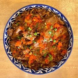 [อร่อยซ่ากับโค้ก] ข้าวหน้าเนื้อวากิว- +  โค้ก ออริจินัล (กระป๋อง) 