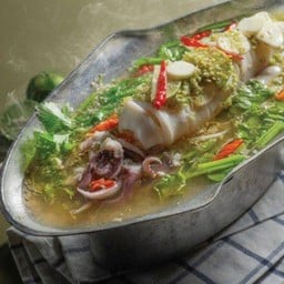 หมึกนึ่งมะนาว