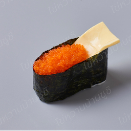 ซูชิไข่กุ้งส้ม-ชีส-