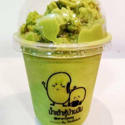 น้ำเต้าหู้ชาเขียวปั่น