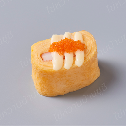 ไข่หวานห่อปูอัดโรล-