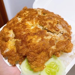 ไข่เจียวหมูสับ ราดข้าว