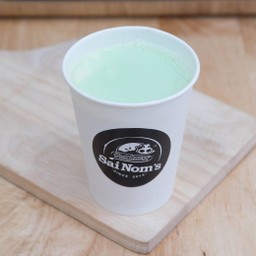 ชาเขียวนมสด ร้อน