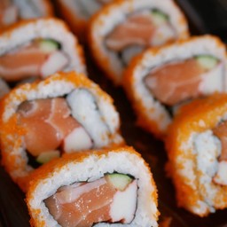 เซตมากิแซลมอน 5ชิ้น Maki Salmon Set