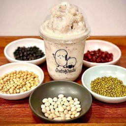 น้ำเต้าหู้ปั่นถั่วห้าสี