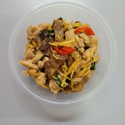 K-204 ไก่ผัดขิง