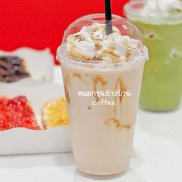 นมสดคาราเมล ปั่น