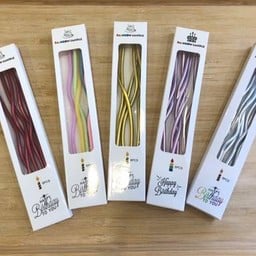 เทียนเกลียว(6แท่ง/กล่อง)