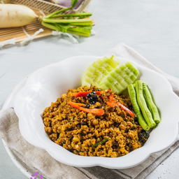 คั่วกลิ้งหมูสับ(กับข้าว)