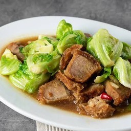 ผัดผักรวม เป็นกับข้าว