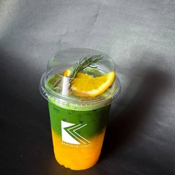 มัทฉะ - น้ำส้ม