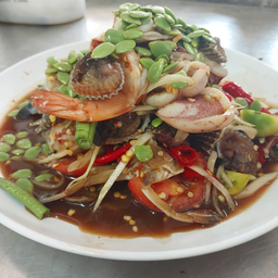 ตำทะเลปลาร้า