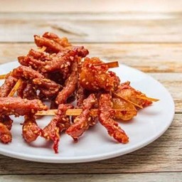 หมูแดดเดียวทอด