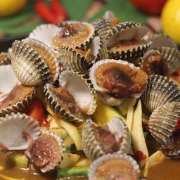 ตำหอยแครง