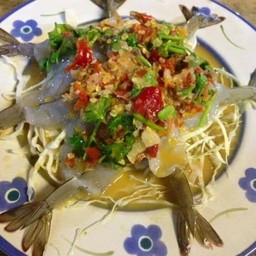 กุ้งแช่น้ำปลา