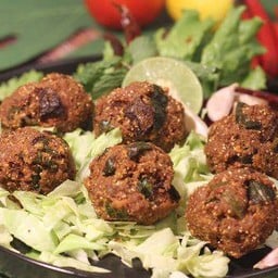 ลาบหมูทอด