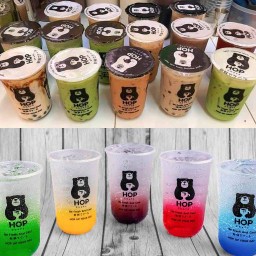 ชานม ไข่มุกHop Chafe บัวโรย