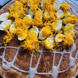 เครปแยมช็อคโกแลต กล้วยหอม ฝอยทอง