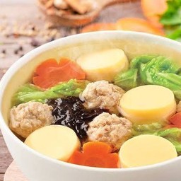 แกงจืดเต้าหมูหมูสับ