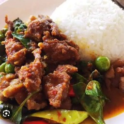 หมูกรอบตลาดนัดองค์การโทรศัพท์