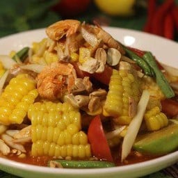 ตำข้าวโพด