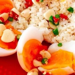 ข้าวไข่ต้ม2ฟอง