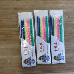 เทียนยาว(เล็ก)12แท่ง/กล่อง