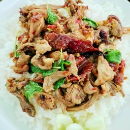 ผัดกระเพราเป็ด