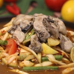 ตำหอยนางรม