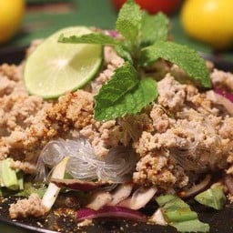 ลาบวุ้นเส้นหมูสับ