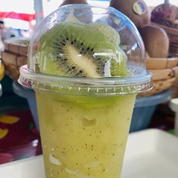 น้ำกีวี่นมสดปั่น