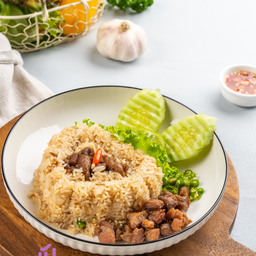 ข้าวผัดเนื้อเค็ม