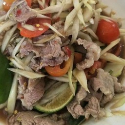 ตำหมูสะดุ้งน้ำปลาร้า