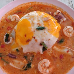 ไข่ข้นต้มยำทะเล