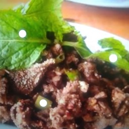 ก้อยเนื้อสุกไม่ขม