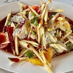ตำกุ้งสด