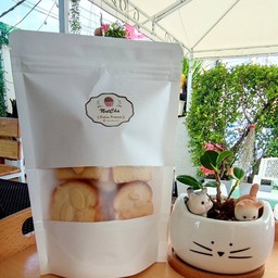 ปังเนยกรอบ หน้าเนยแอลม่อน