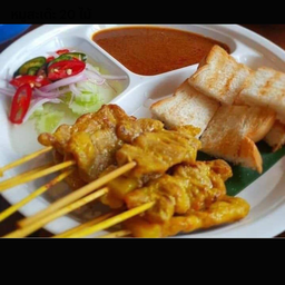 หมูสะเต๊ะเจ๊เล็กเจ้าเก่า หมูบ้านสุริยาเพลส วัดคลองปลัดเปรียง