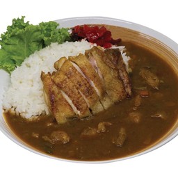 ข้าวแกงกะหรี่ไก่กรอบ