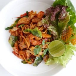 สปาเกตตี้ต้มยำกุ้ง