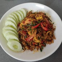 แซ่บลิ้นห้อย คนปักษ์ใต้ ไม่มีผักนะคะ