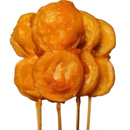 หมูยอชุบแป้งทอด 3 ไม้