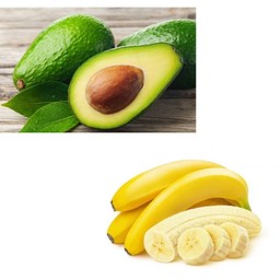 อะโวคาโด้+กล้วย