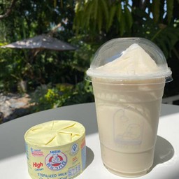 นมหมีปั่น