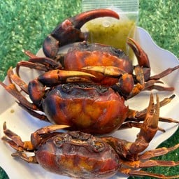 ปูนาย่างไซร์ใหญ่ (บางตัวมีไข่)