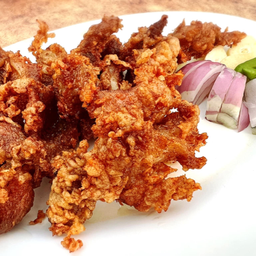 แหนมซี่โครงทอด