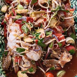 แม่แดงส้มตำรสแซ่บ ส้มตำ