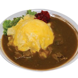 ข้าวแกงกระหรี่หน้าไข่