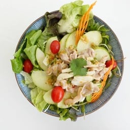 สลัดหมูแอปเปิ้ลมะนาว